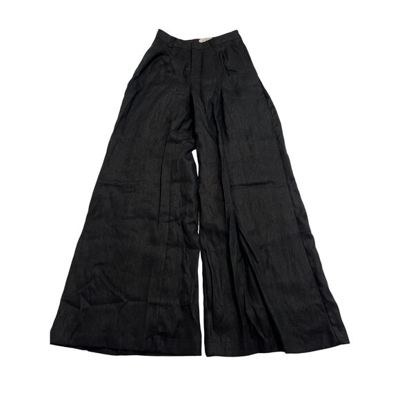 Dissh Holden Linen Pant in Black - Picture 1 of 5